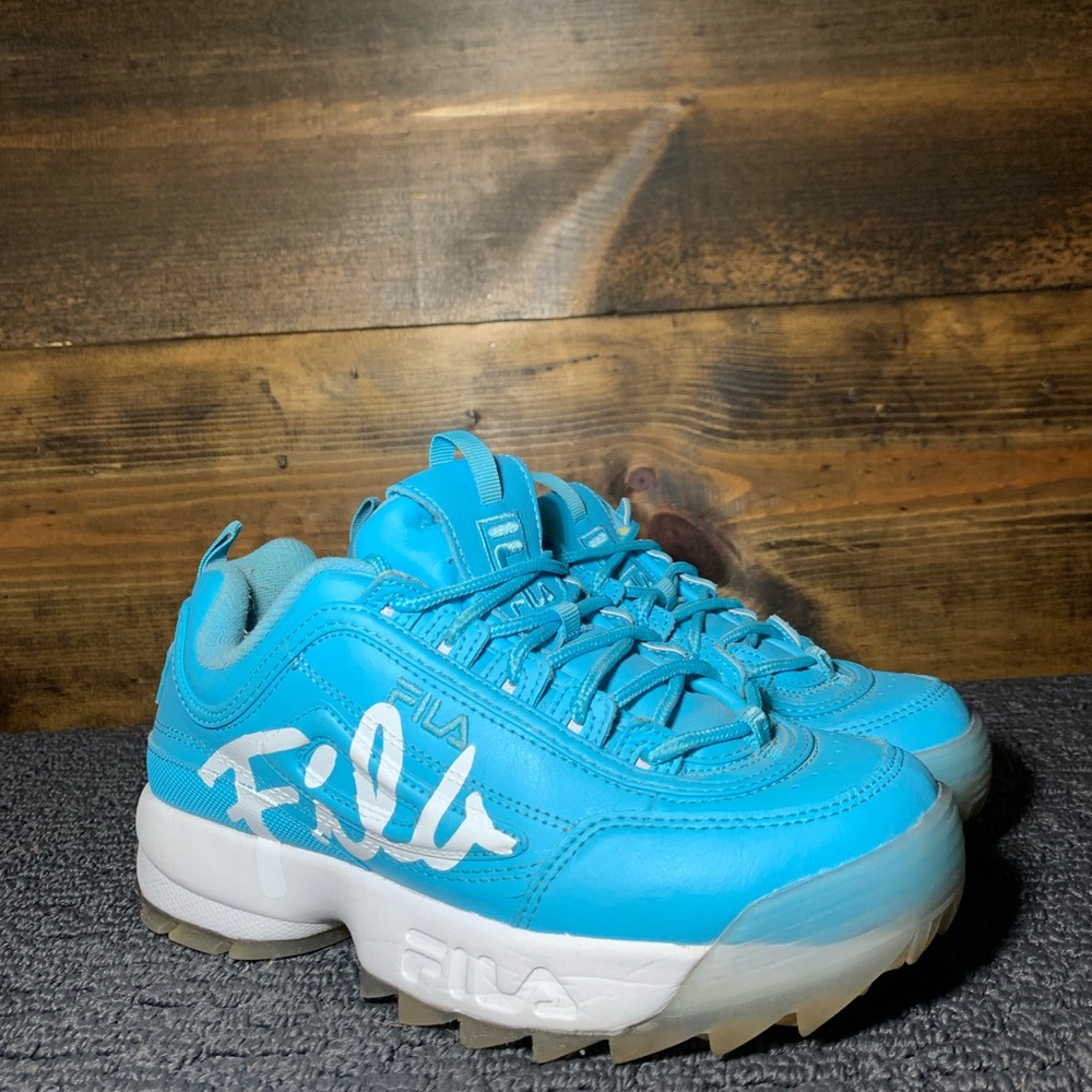 Womens Blue Filas